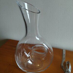 Decanter donut hole glass